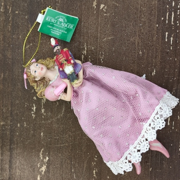 Kurt Adler The Nutcracker's Clara Ornament - Picture 7 of 9